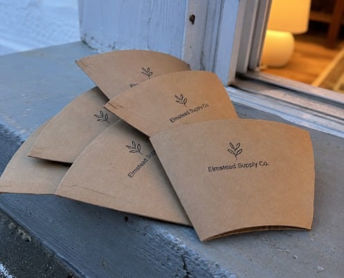 Custom cone sleeves for small business